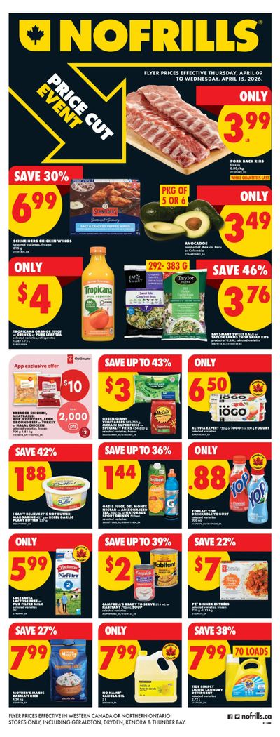 No Frills (West) Flyer April 9 to 15