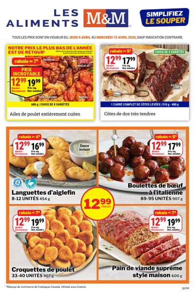 M&M Food Market (QC) Flyer April 9 to 15