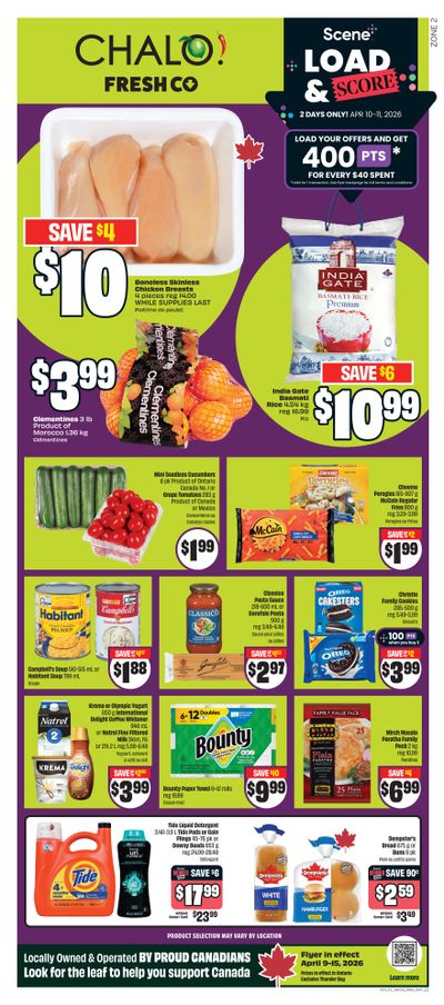 Chalo! FreshCo (ON) Flyer April 9 to 15
