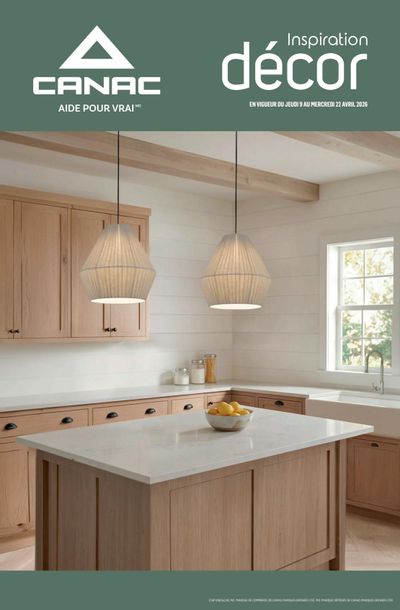 Canac Decor Flyer April 9 to 22