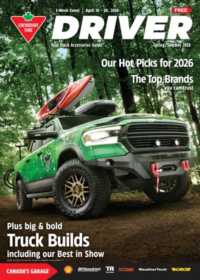 Canadian Tire Driver Catalogue April 10 to 30