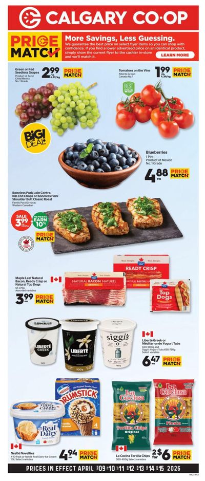 Calgary Co-op Flyer April 9 to 15