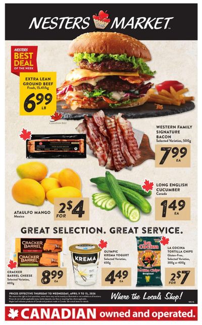 Nesters Market Flyer April 9 to 15