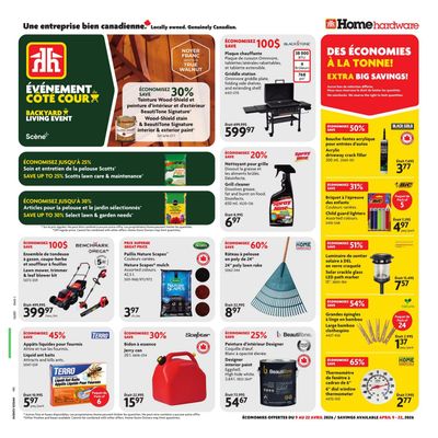 Home Hardware (QC) Flyer April 9 to 22
