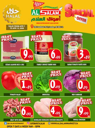 Al-Salam Supermarket Flyer April 7 to 13