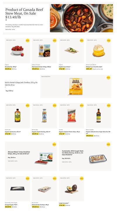 Whole Foods Market (ON) Flyer April 8 to 14