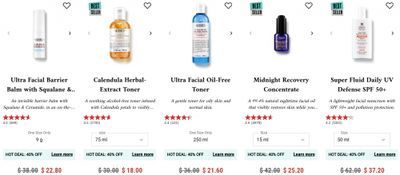 Kiehl’s Canada Deals: Save 40% Off Select Bestseller Skincare Products + More