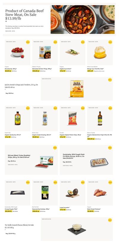 Whole Foods Market (West) Flyer April 8 to 14