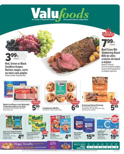 Valufoods Flyer April 9 to 15