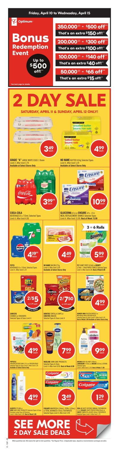 Shoppers Drug Mart (ON) Flyer April 11 to 16