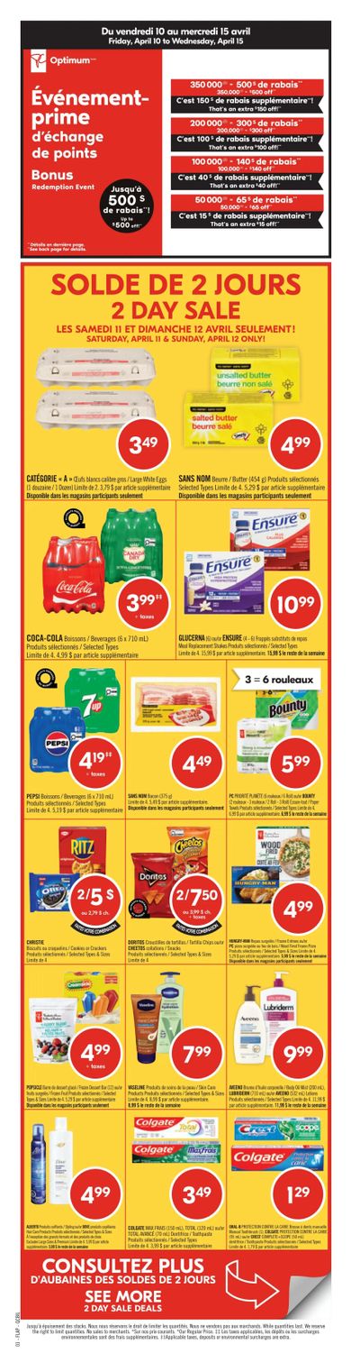 Pharmaprix Flyer April 11 to 16