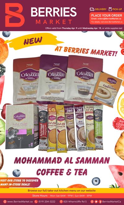 Berries Market Flyer April 9 to 15