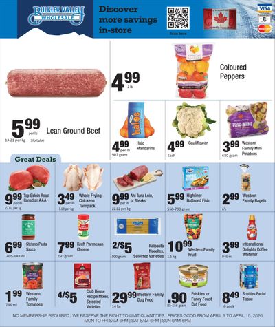 Bulkley Valley Wholesale Flyer April 9 to 15