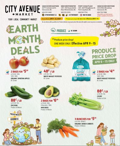 City Avenue Market Flyer April 9 to 22