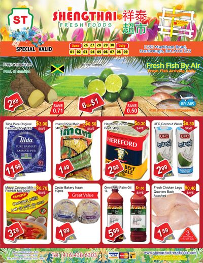 Shengthai Fresh Foods Flyer June 26 to July 9
