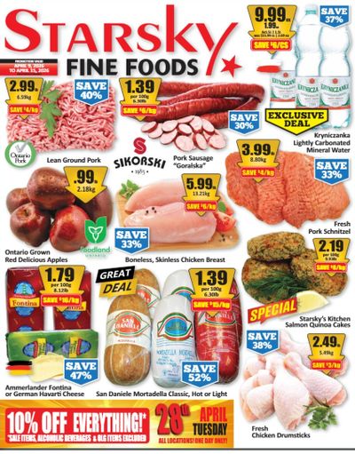 Starsky Foods Flyer April 9 to 15