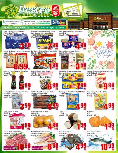 BestCo Food Mart (Ajax) Flyer April 10 to 16