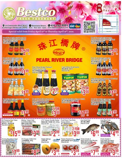 BestCo Food Mart (Scarborough) Flyer April 10 to 16