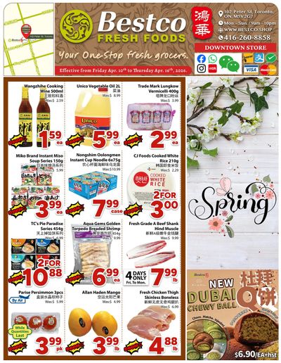 BestCo Food Mart (Downtown Toronto) Flyer April 10 to 16