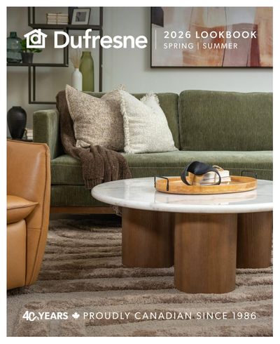 Dufresne Spring And Summer Look Book April 9 to 29