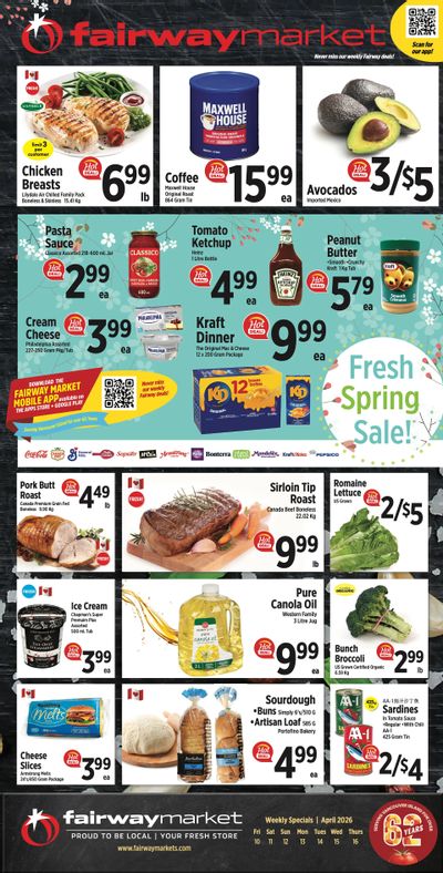 Fairway Market Flyer April 10 to 16