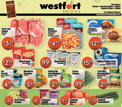 Westfort Foods Flyer April 10 to 16