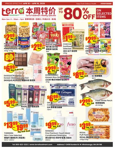 Terra Foodmart Flyer April 10 to 16