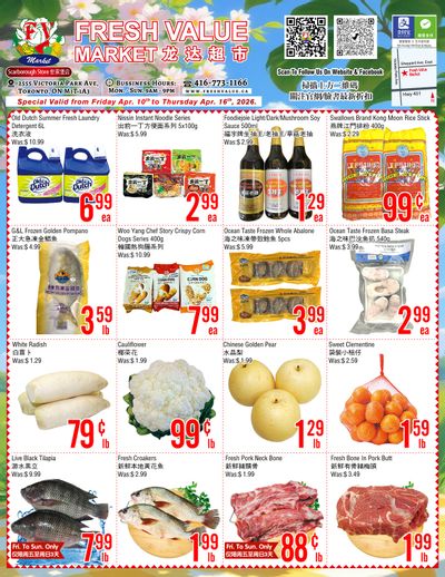 Fresh Value (Scarborough) Flyer April 10 to 16