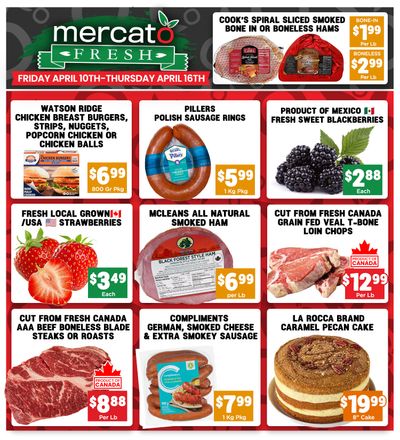 Mercato Fresh Flyer April 10 to 16