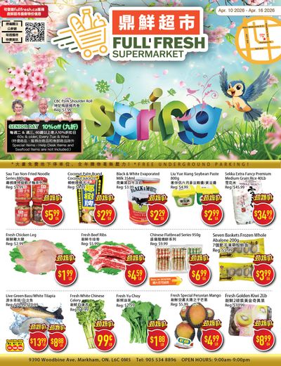 Full Fresh Supermarket Flyer April 10 to 16