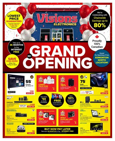 Visions Electronics Flyer April 10 to 16