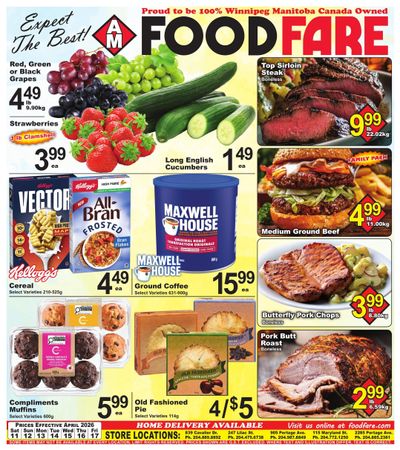 Food Fare Flyer April 11 to 17