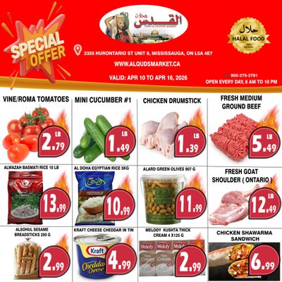 Al-Quds Supermarket Flyer April 10 to 16