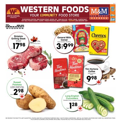 Western Foods Flyer April 10 to 16