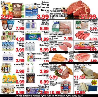 Greco's Fresh Market Flyer April 10 to 23