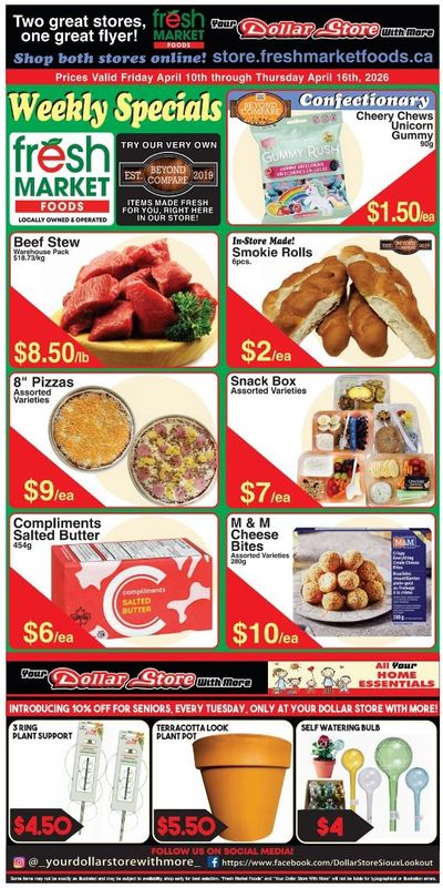 Fresh Market Foods Flyer April 10 to 16