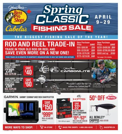 Bass Pro Shops Flyer April 9 to 29
