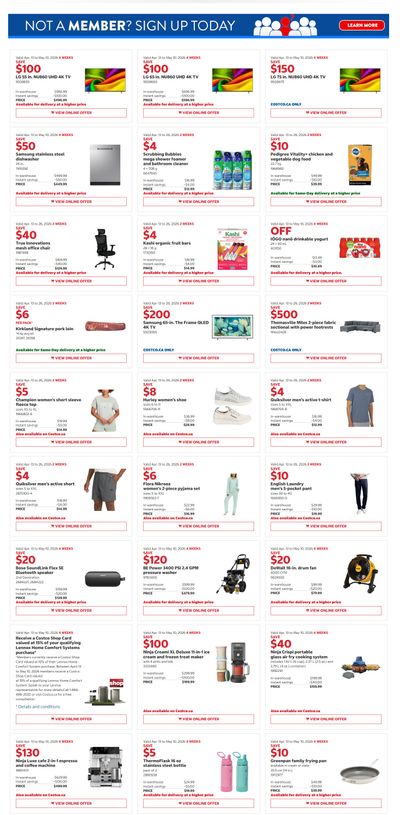 Costco (West, ON, Atlantic Canada) Warehouse Offers April 13 to 26