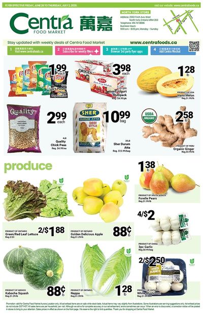 Centra Foods (North York) Flyer June 26 to July 2