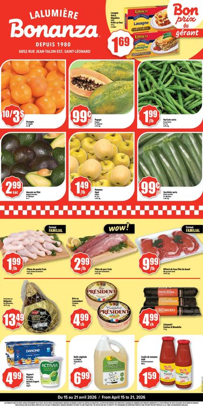 Bonanza Flyer April 15 to 21