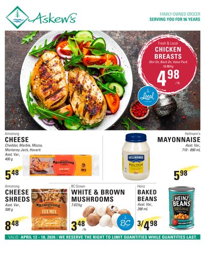 Askews Foods Flyer April 12 to 18