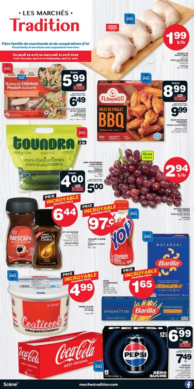 Marche Tradition (QC) Flyer April 16 to 22