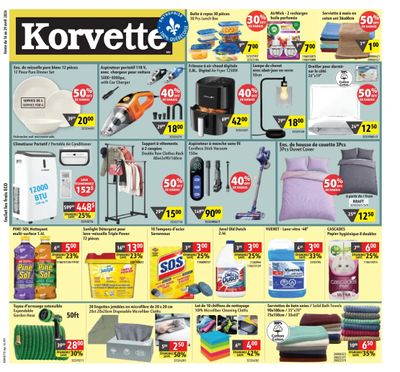Korvette Flyer April 16 to 29