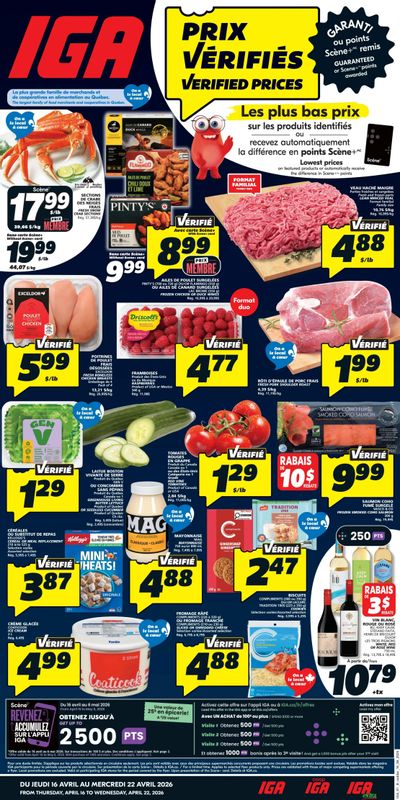 IGA (QC) Flyer April 16 to 22