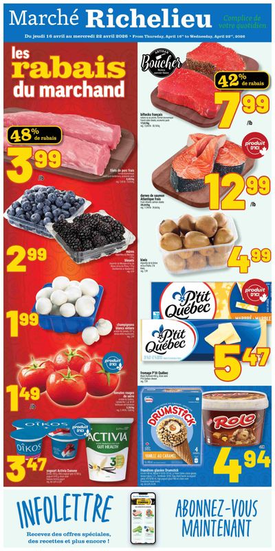 Marche Richelieu Flyer April 16 to 22