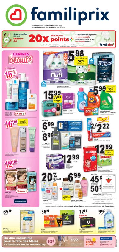 Familiprix Flyer April 16 to 22