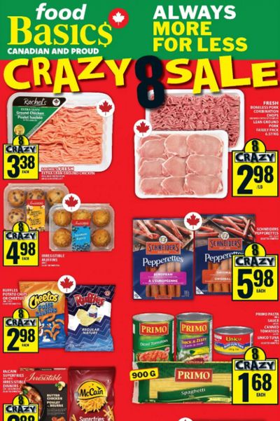 Food Basics Ontario: 3 Pack Romaine Hearts $2.88 + Flyer Deals April 16th – 22nd