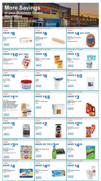 Costco Business Centre (Scarborough, ON) Instant Savings Flyer November 11 to 24