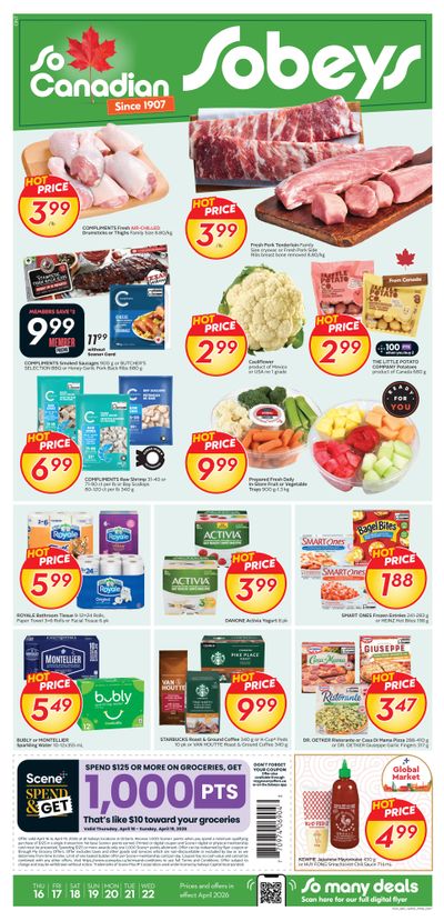 Sobeys (ON) Flyer April 16 to 22
