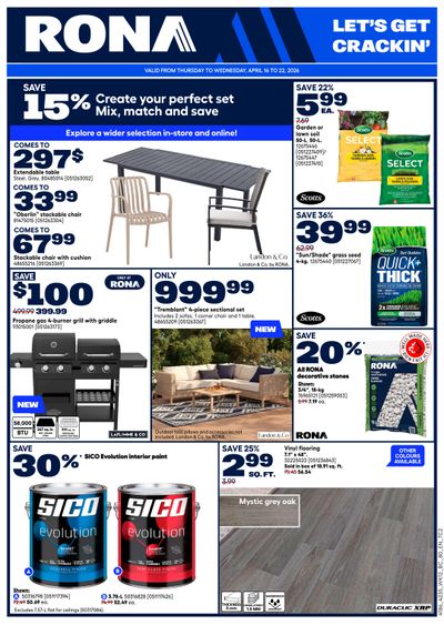 Rona & Rona+ (BC) Flyer April 16 to 22